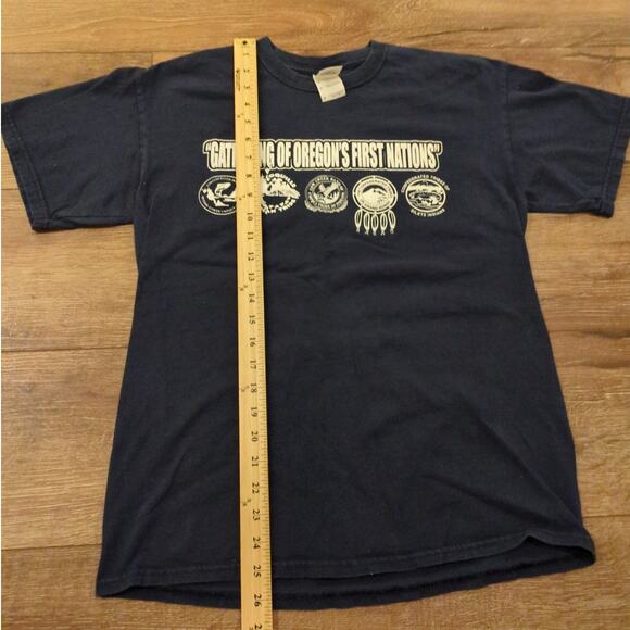 VTG Gathering of Oregon's First Nations Adult Medium Shirt Tribe Native Indians - Picture 4 of 6